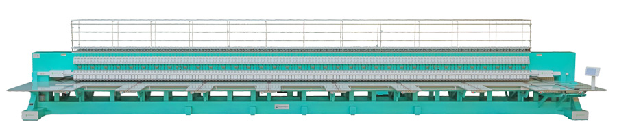  Machine à broder multitêtes plates série HS 