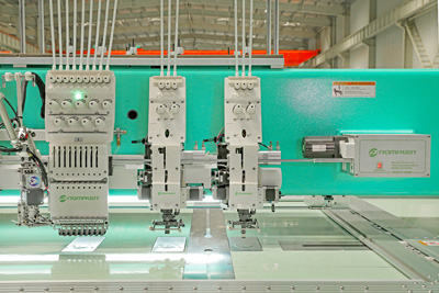  Machine à broder multitêtes plates série HM 