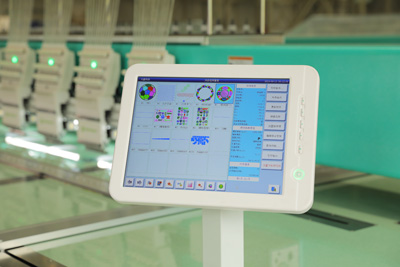  Machine à broder multitêtes plates série HM 