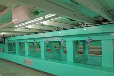  Machine à broder multitêtes plates série HM 