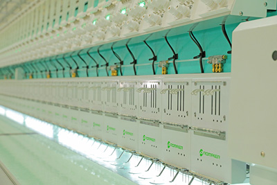  Machine à broder multitêtes plates série DE 